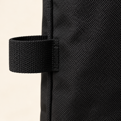 Black Canopy Weight Bag — detail — product illustration