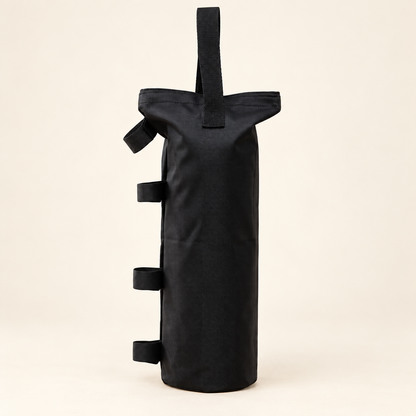 Black Canopy Weight Bag — product view — product illustration