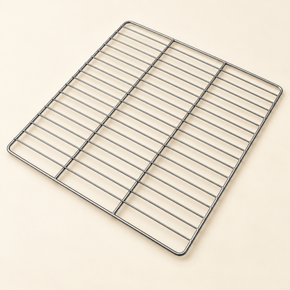 Rectangular Wire Grill Grate — product view — product illustration